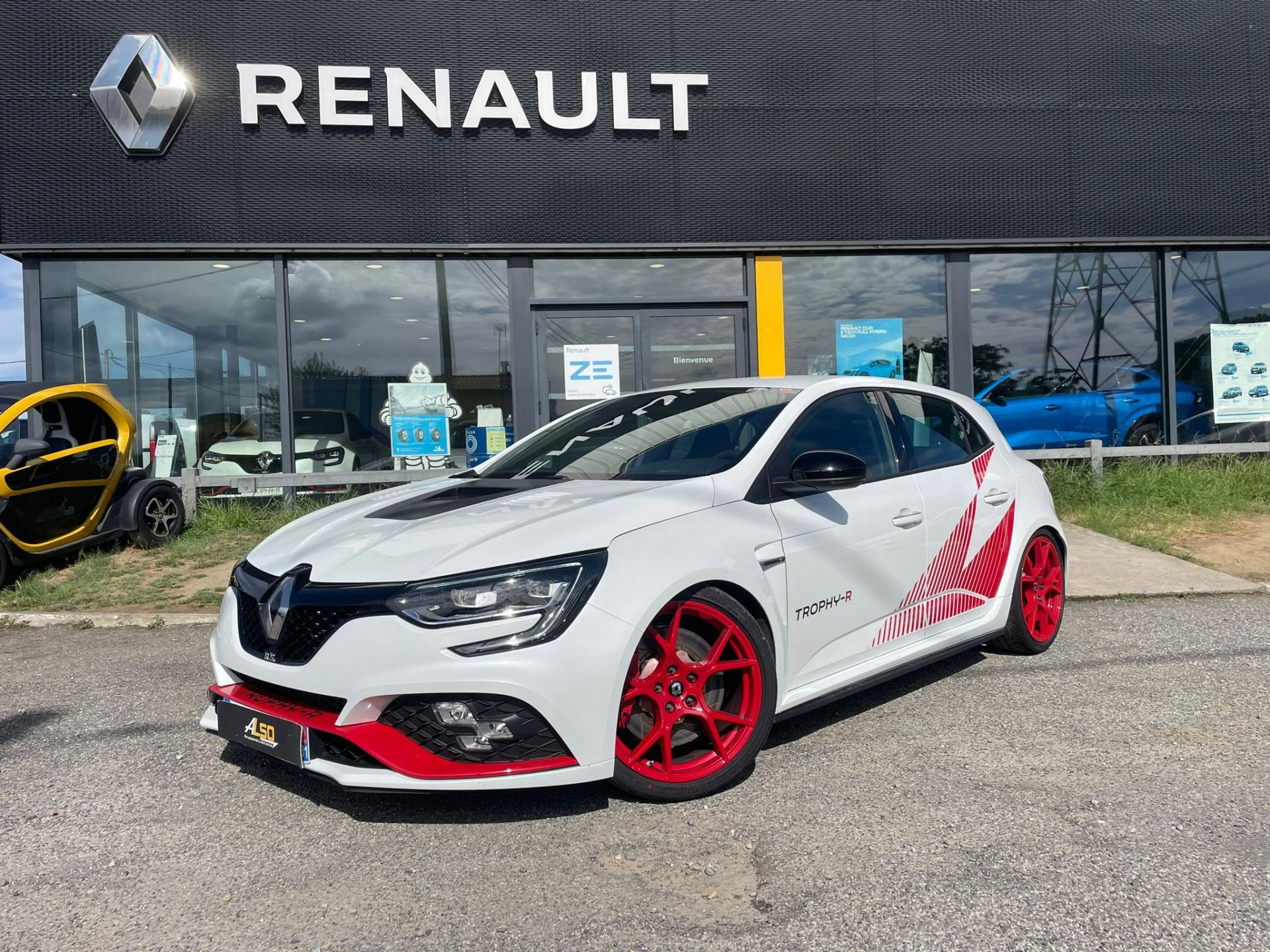 RENAULT-MEGANE-Mégane 1.8 TCe 300  IV RS Trophy-R, Sellerie alcantara, Baquets Sabelt, Jantes FUJI LIGHT 19'